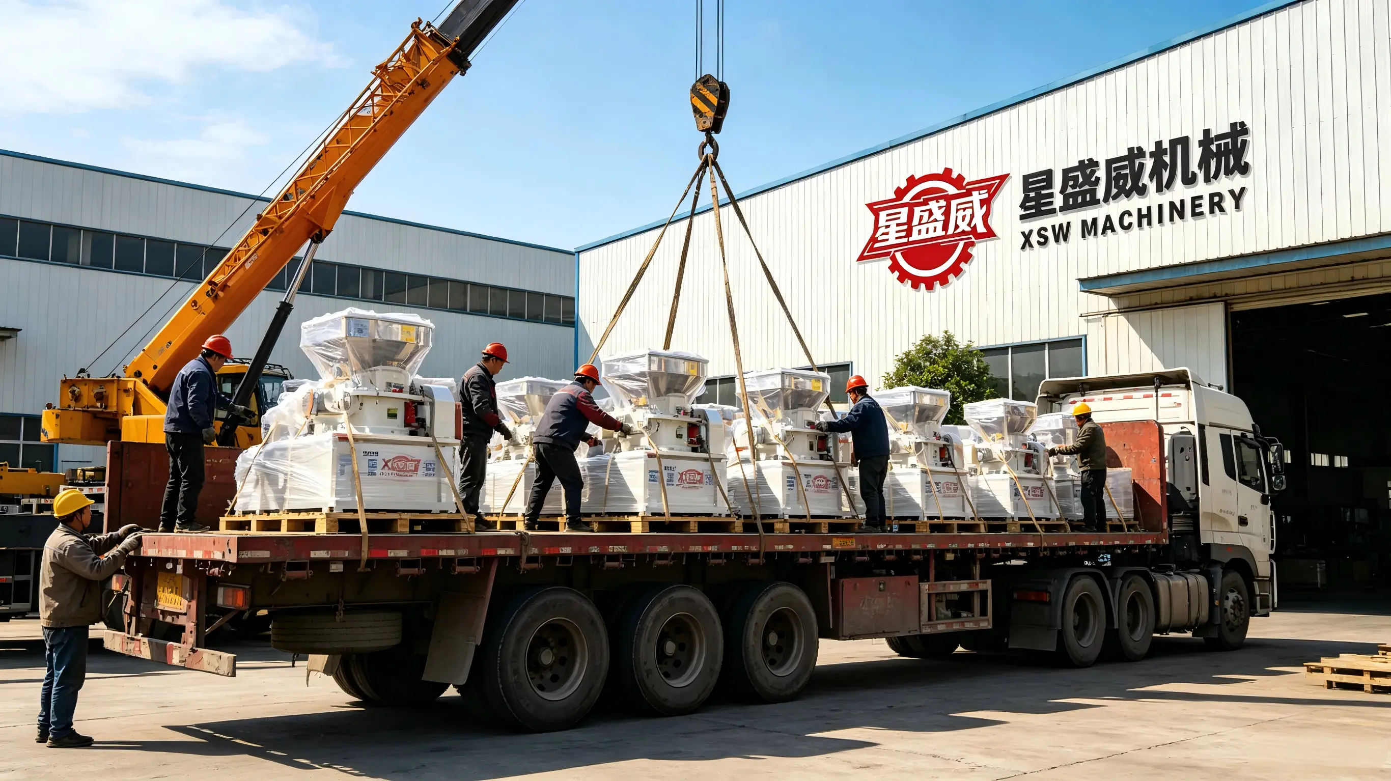注文を集中配送！ Xingshengwei Machinery の 10 セット以上の超微粉砕機が完全に組み立てられ、中国南西部の大規模粉末リサイクル産業パークに大量に出荷されました。