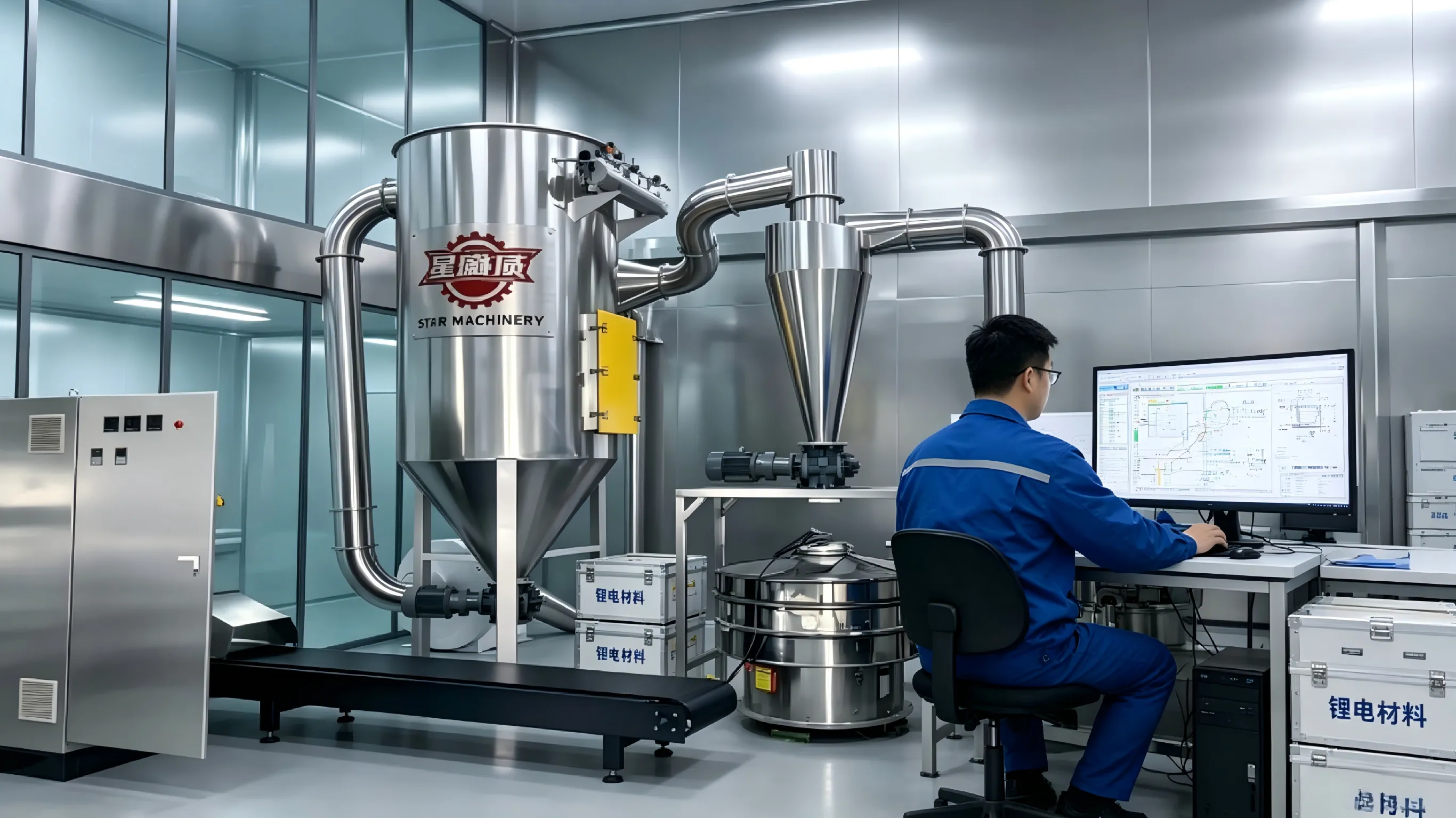 Xingshengweiの新世代低温防爆超微粉砕機が量産開始、リチウム電池や医薬品の微細加工に最適